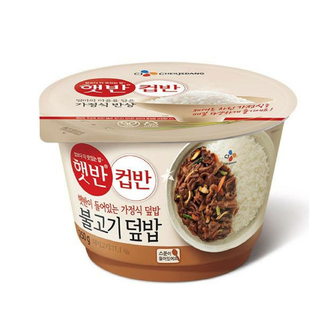 CJ Cooked White Rice With Bulgogi Sauce CJ韓式即食牛肉飯(韓燒風味)| Sim Sim Foods