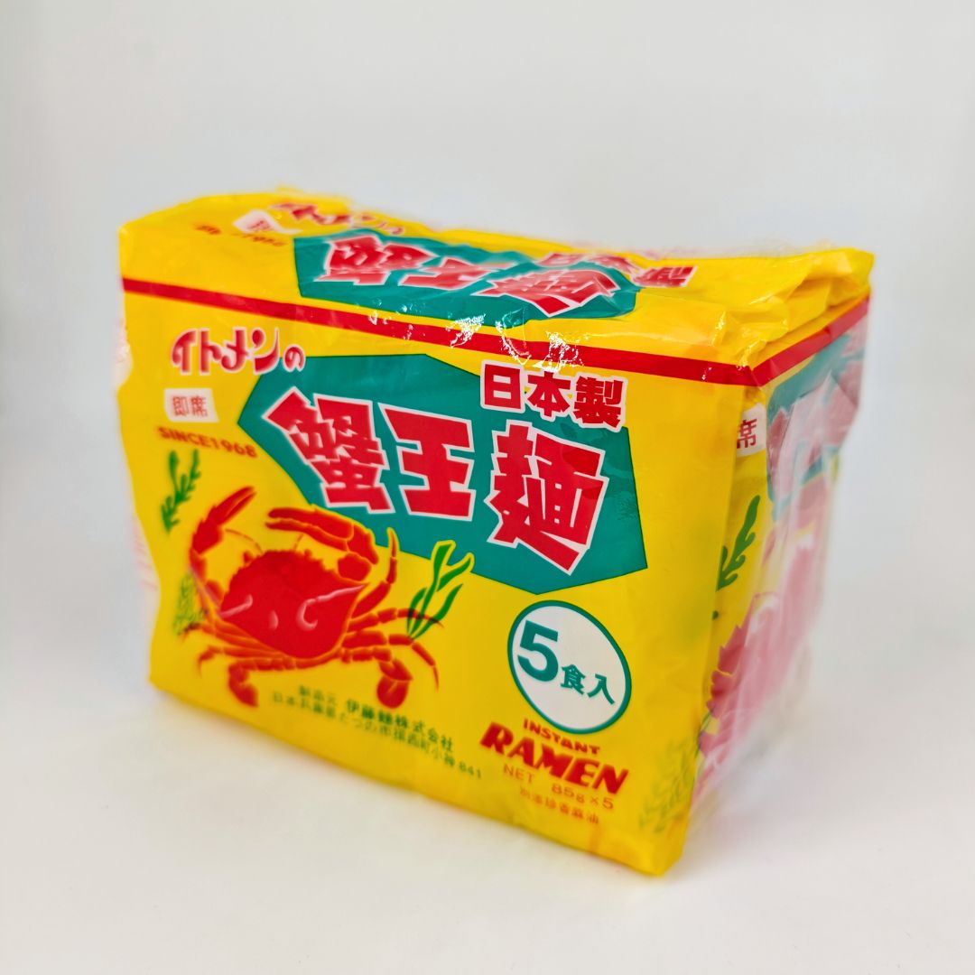 Itomen Crab King Instant Ramen 伊藤麵 蟹王麵 | Sim Sim Foods