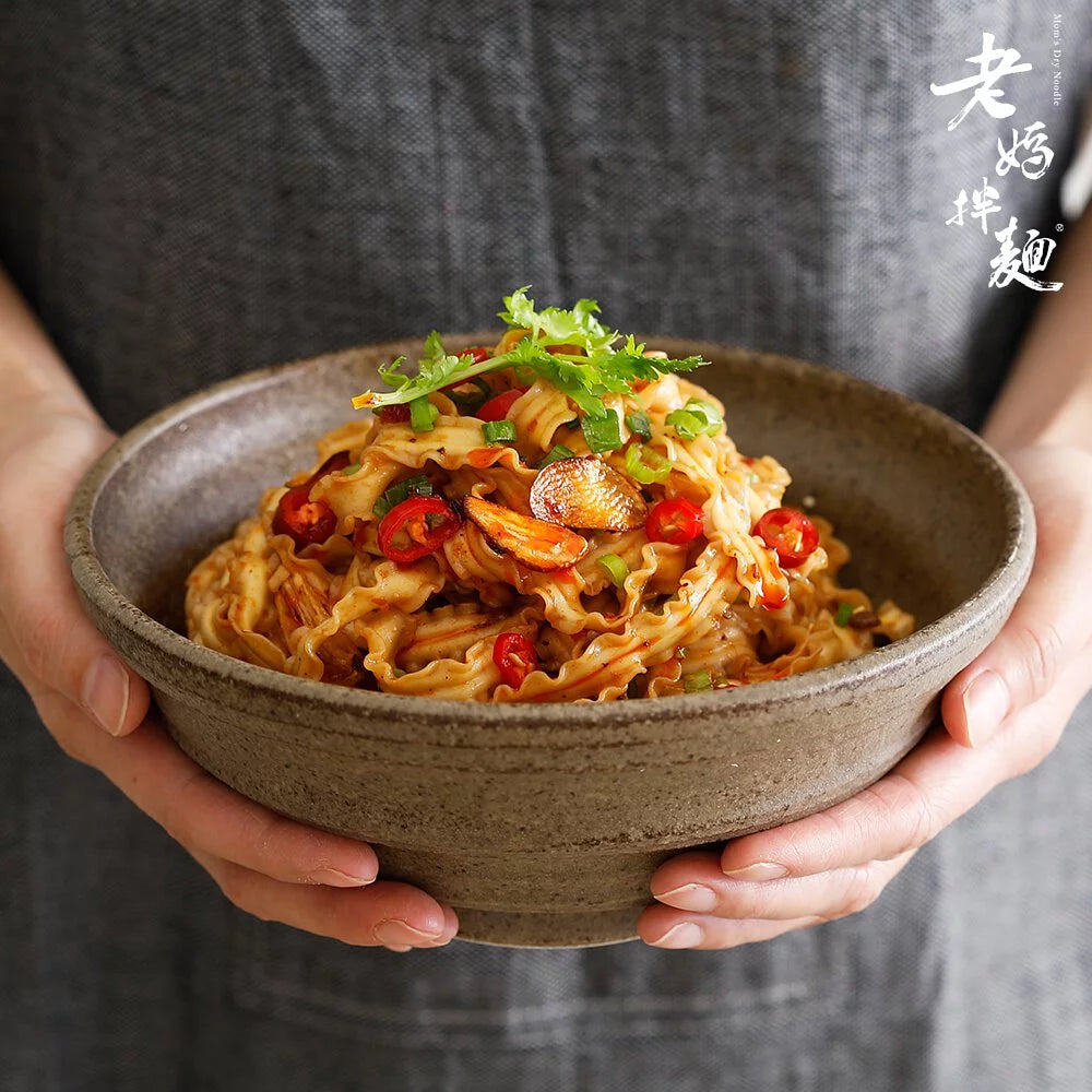Laoma Noodles - Sichuan Spicy Noodle 老媽拌麵 麻辣拌麵 | Sim Sim Foods