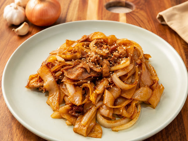 Teriyaki Beef Chow Fun Recipe 照燒汁炒牛河食譜