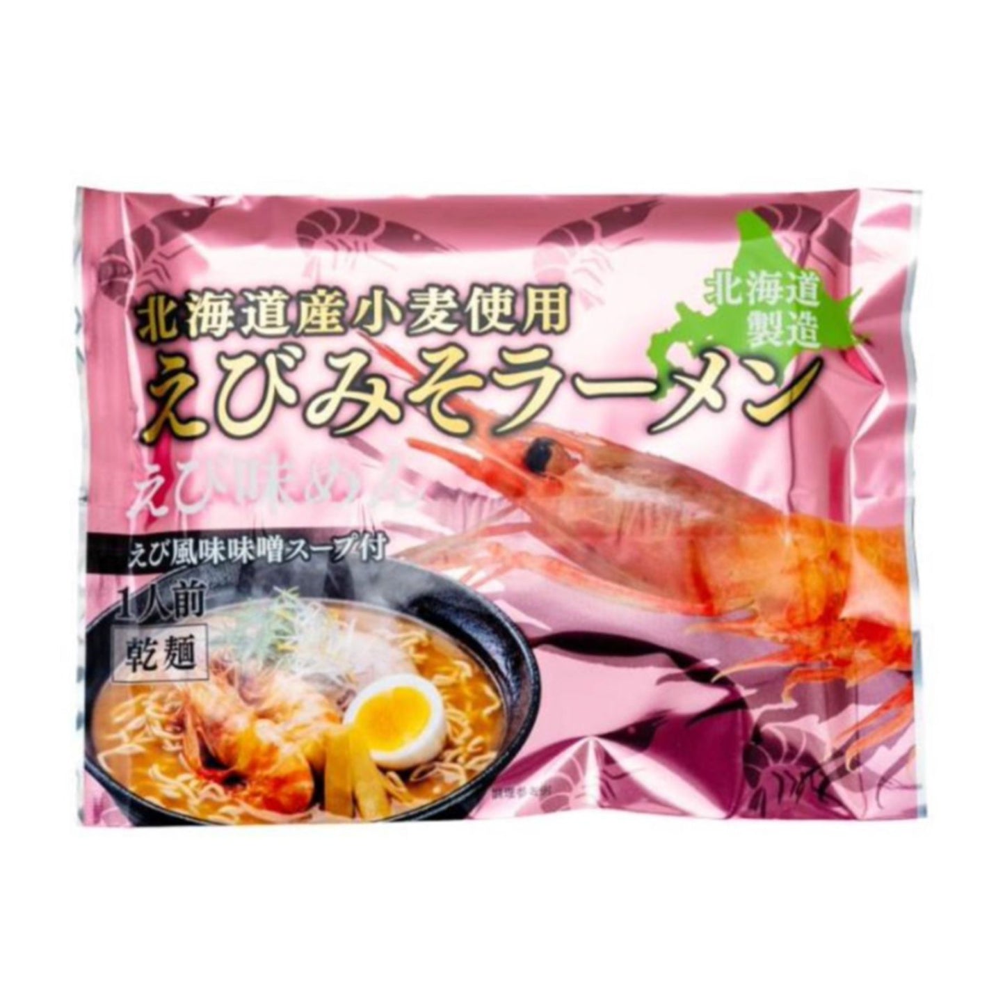 Maruwa Hokkaido Shrimp Miso Ramen 北海道蝦味增拉麵 | Sim Sim Foods