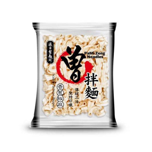 Pami Zeng Noodles Scallion Sichuan Pepper 曾拌麵 蔥油椒麻 | Sim Sim Foods