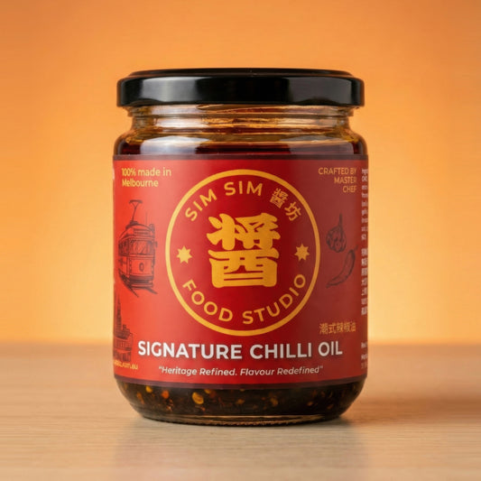 Sim Sim Food Studio Signature Chilli Oil 醬坊港式辣椒醬 200g | Sim Sim Foods