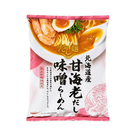 Tabete Hokkaido Shrimp Miso Soup Ramen 北海道海老味噌拉麵 ｜Sim Sim Foods